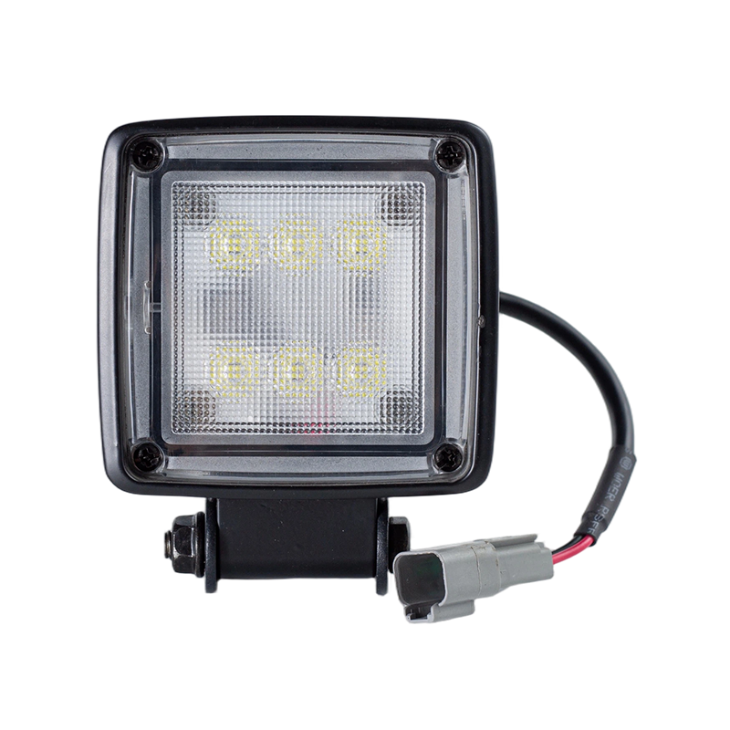 IP67 001 Vysokovýkonné 6-LED pracovné svetlo pre priemyselné vozidlá