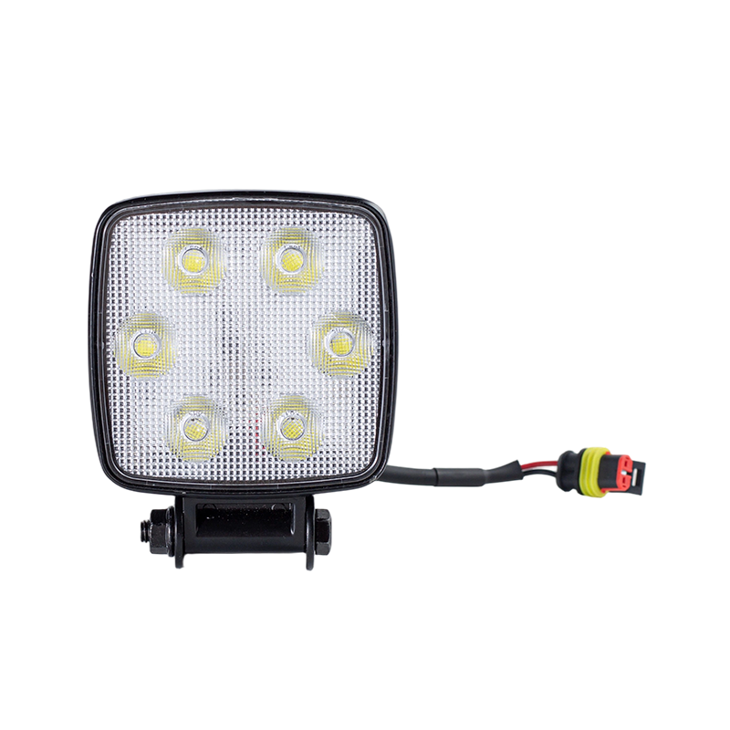 IP67 002 Vysokovýkonné 6-LED pracovné svetlo pre priemyselné vozidlá
