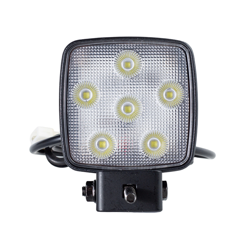 IP67 003 Vysokovýkonné 6-LED pracovné svetlo pre priemyselné vozidlá