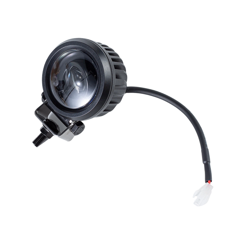 Bezpečnostné výstražné svetlo pre vysokozdvižný vozík IP67 5W DC9-80V so šikmým kruhovým modrým bodom