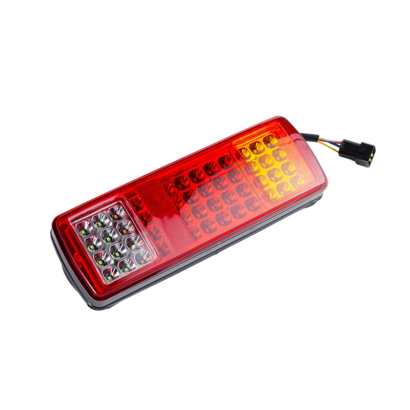 FLDJ-SSWD-002 IP55 6W DC12-24V 3-farebné integrované zadné zadné svetlo LED (ukazovateľ smeru + obrysové svetlo + spätné svetlo)