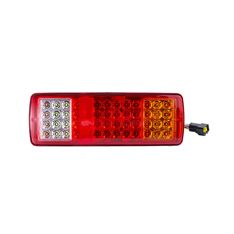FLDJ-SSWD-002 IP55 6W DC12-24V 3-farebné integrované zadné zadné svetlo LED (ukazovateľ smeru + obrysové svetlo + spätné svetlo)